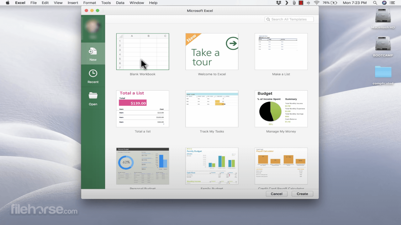 can i buy older versions of excel for mac